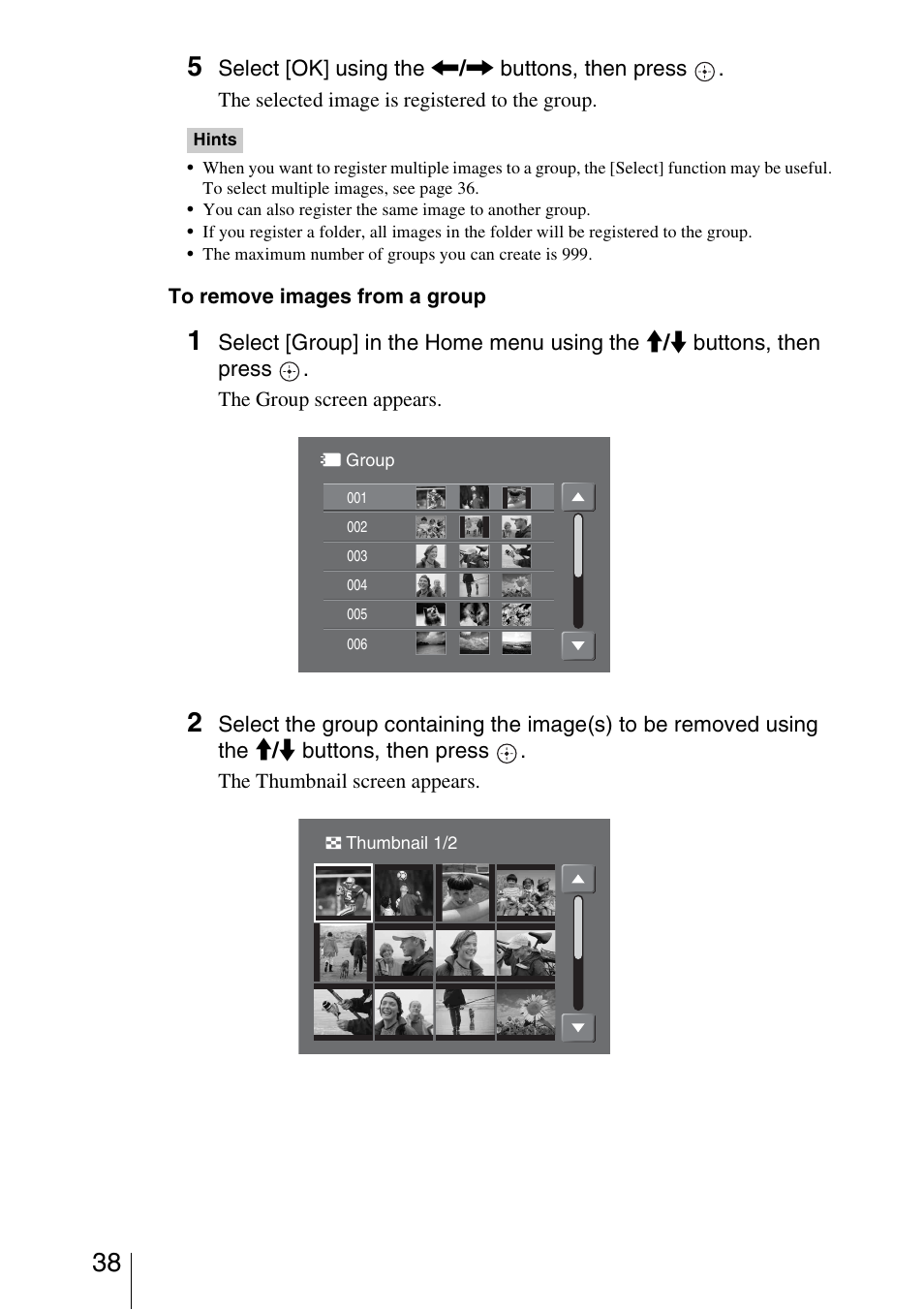 Sony HDPS-L1 User Manual | Page 38 / 68
