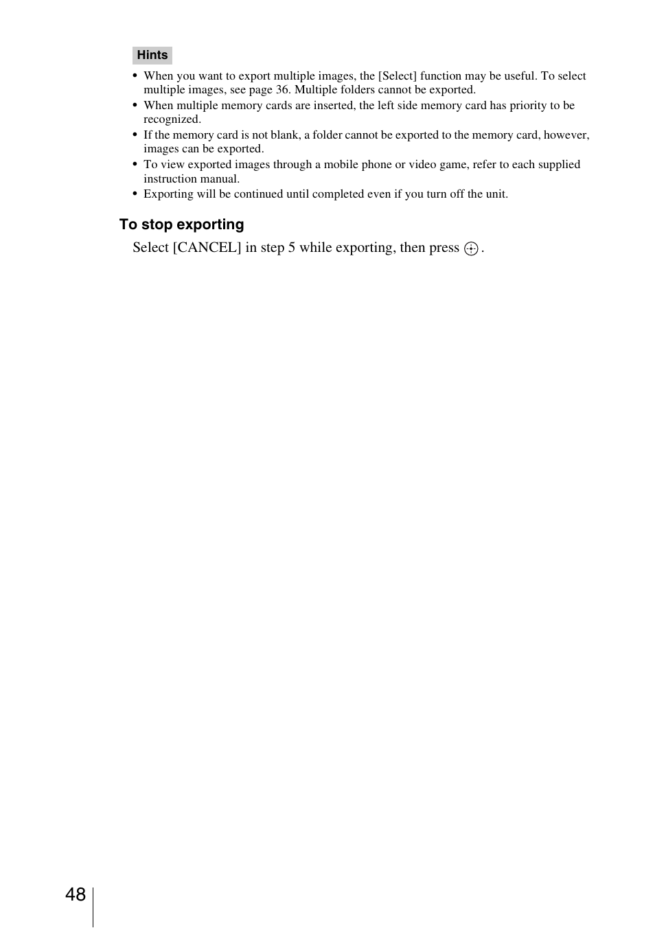 Sony HDPS-L1 User Manual | Page 48 / 68