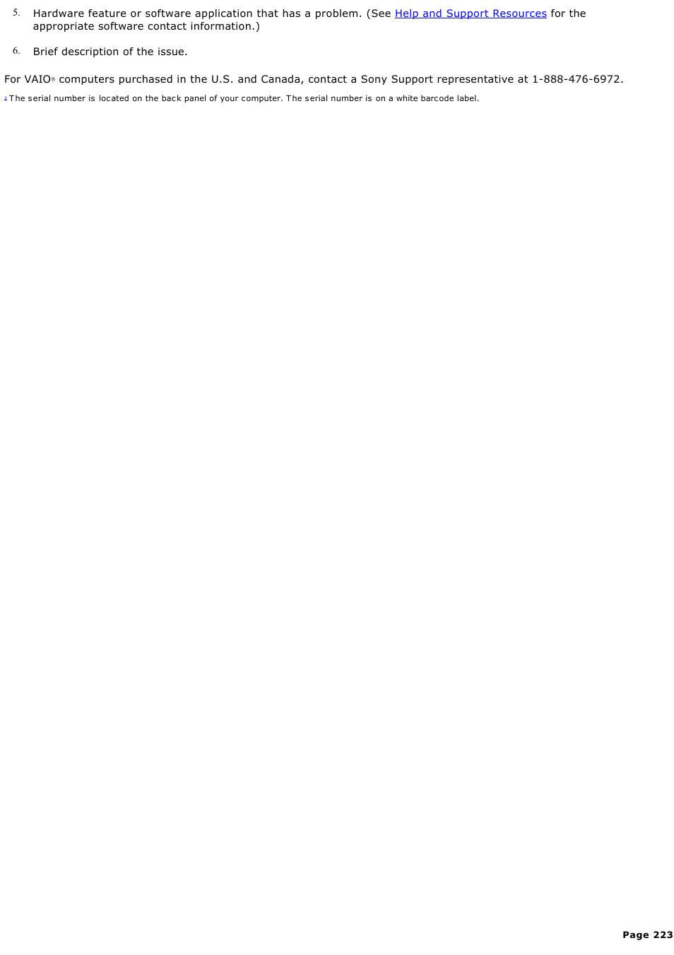 Sony PCV-RZ32G User Manual | Page 223 / 223