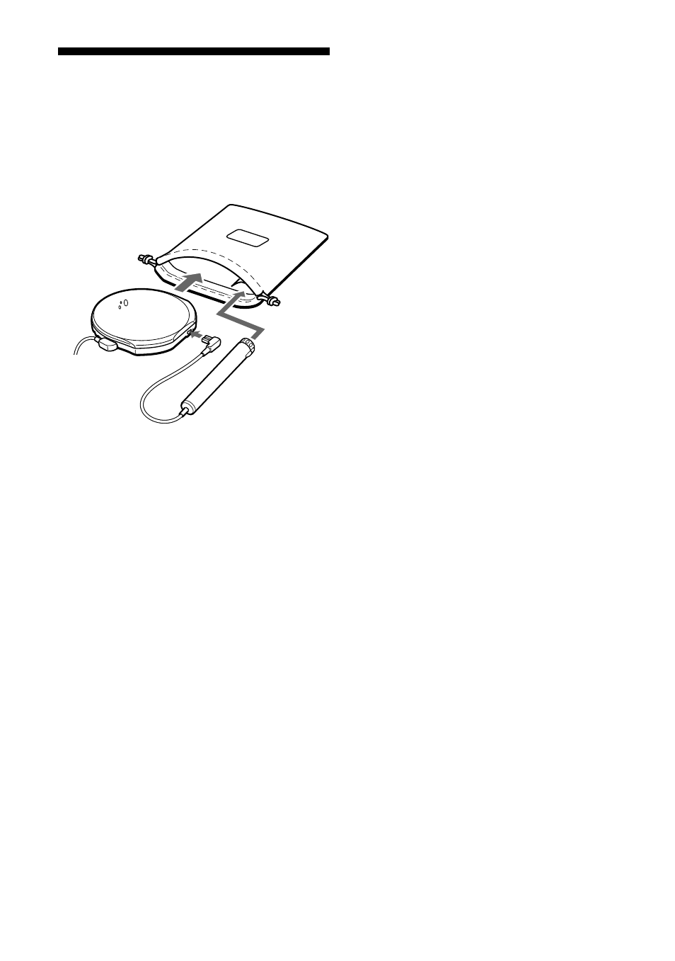 Using the carrying case | Sony D-EJ915 User Manual | Page 20 / 28