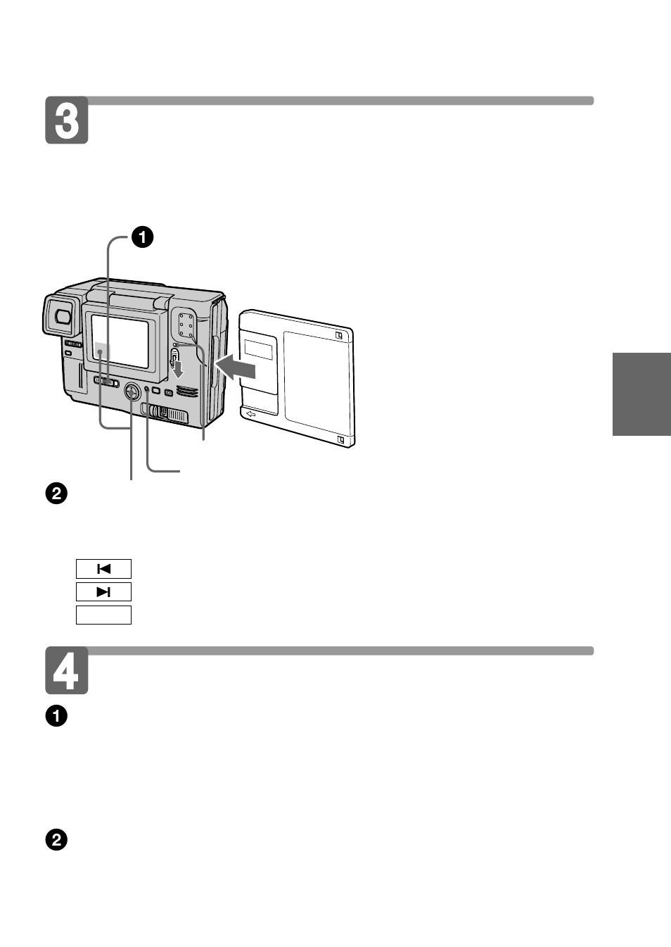 Playing back still images, Playing back moving images | Sony MVC-FD91 User Manual | Page 21 / 100