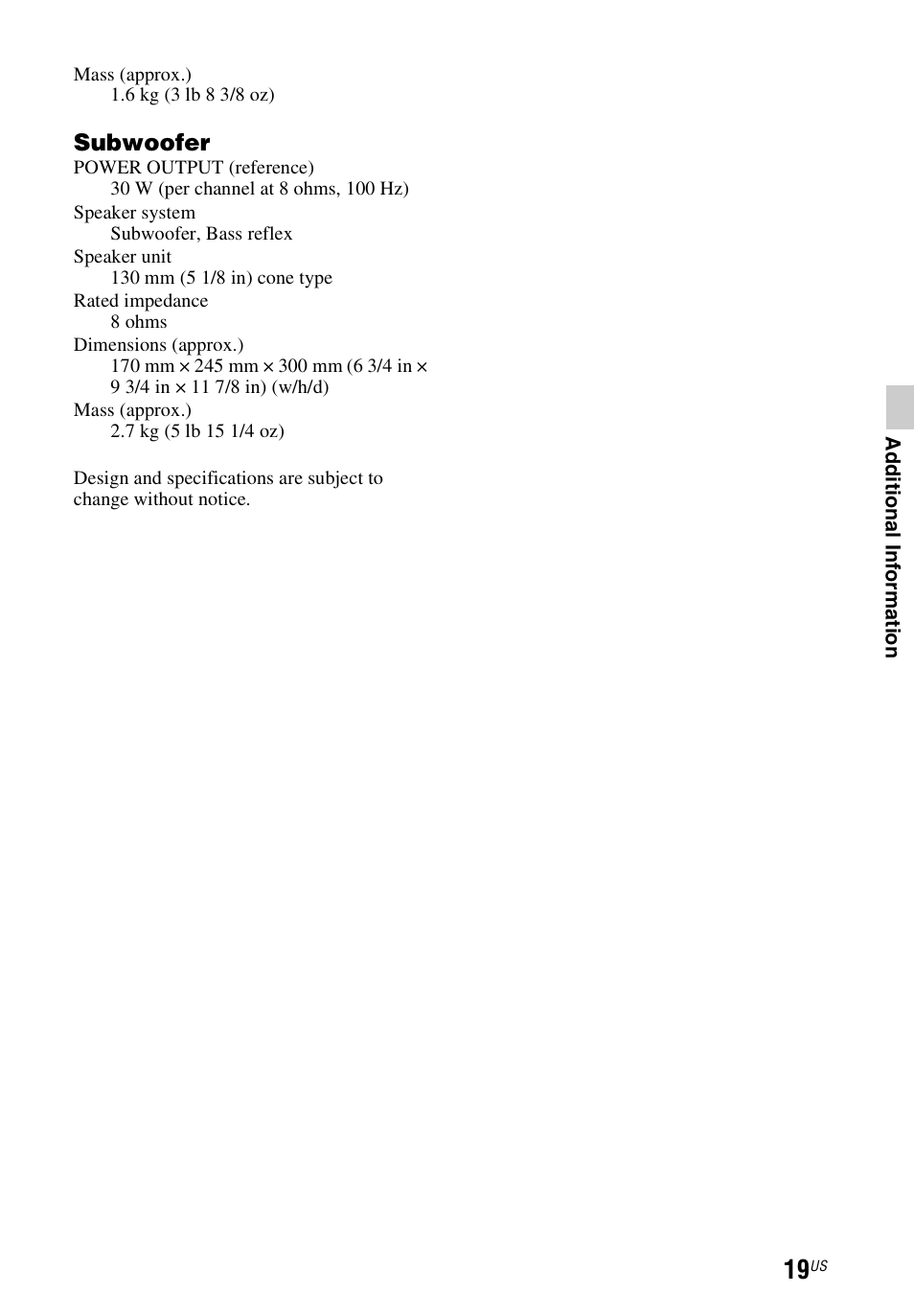 Sony HT-CT60 User Manual | Page 19 / 64