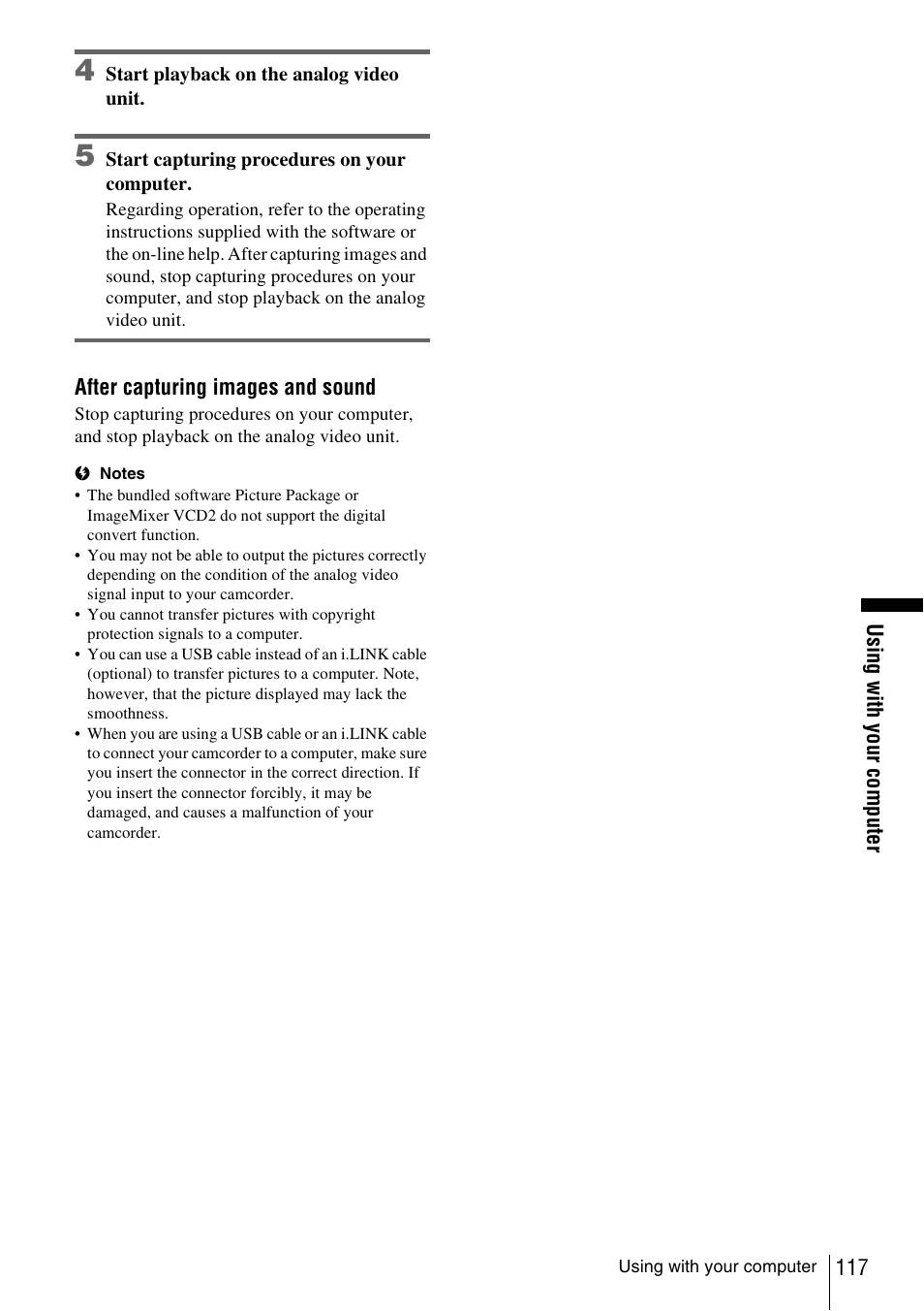 Sony DCR-TRV480 User Manual | Page 117 / 156