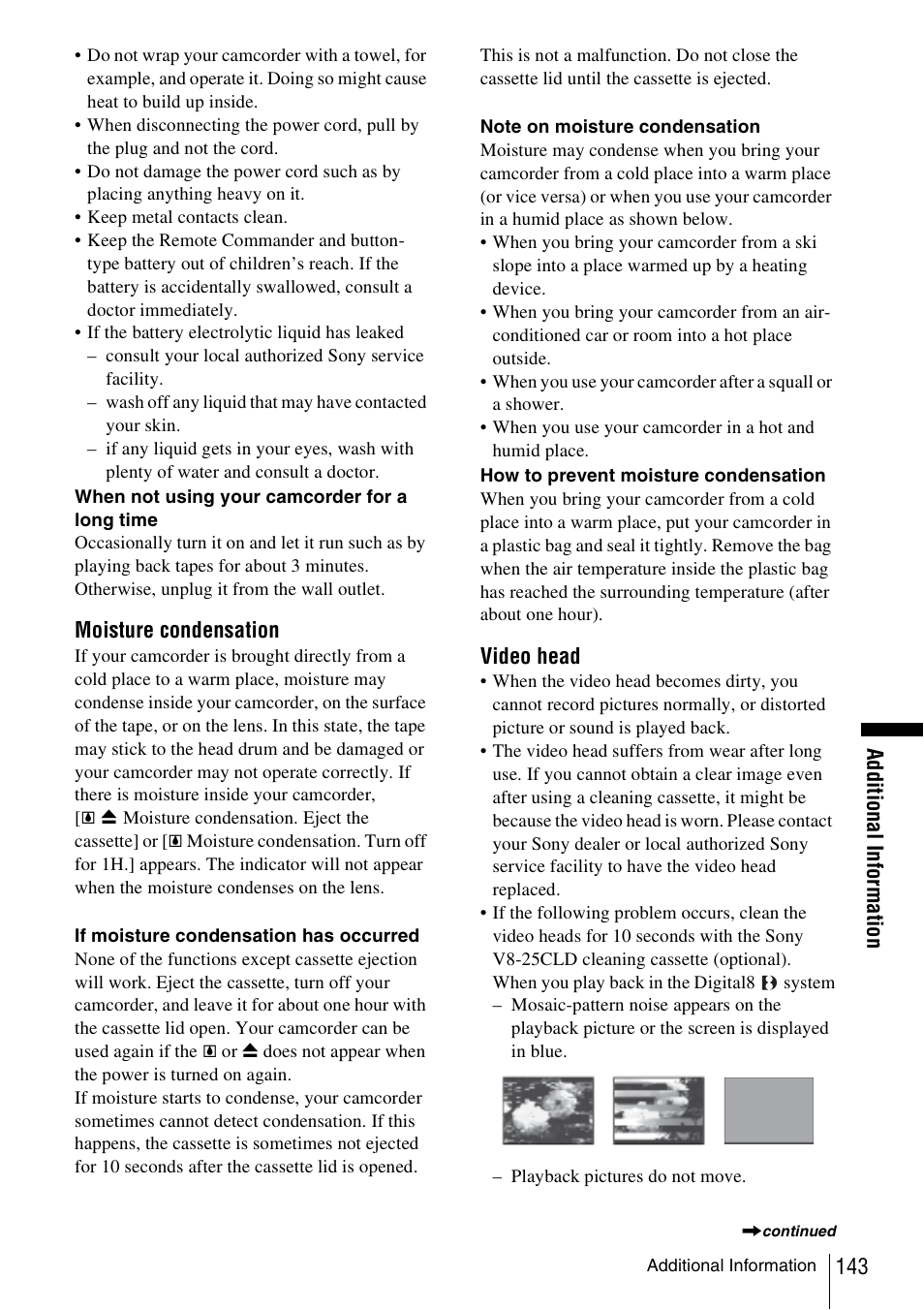 P. 143) | Sony DCR-TRV480 User Manual | Page 143 / 156