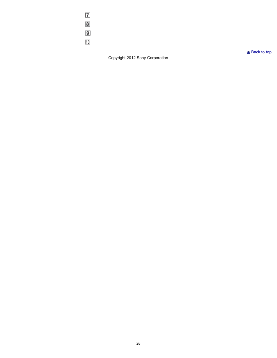 Sony HDR-GW77V User Manual | Page 26 / 211