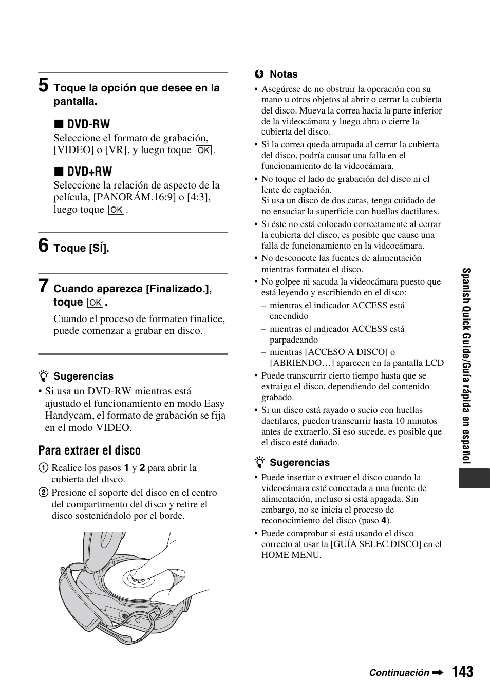 Sony DCR-DVD910 User Manual | Page 143 / 151