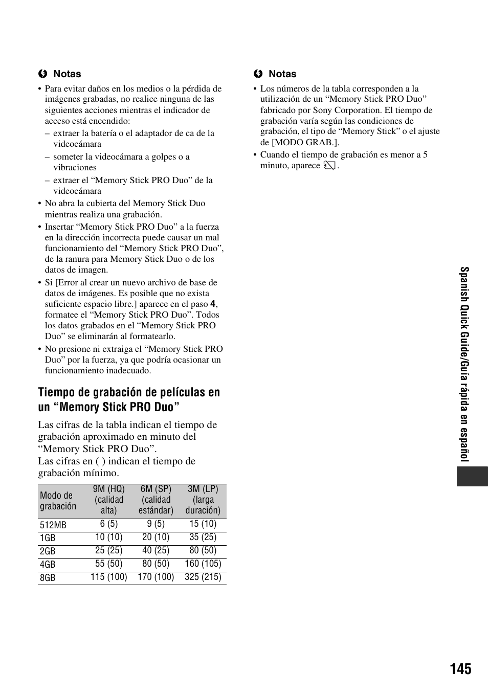 Sony DCR-DVD910 User Manual | Page 145 / 151