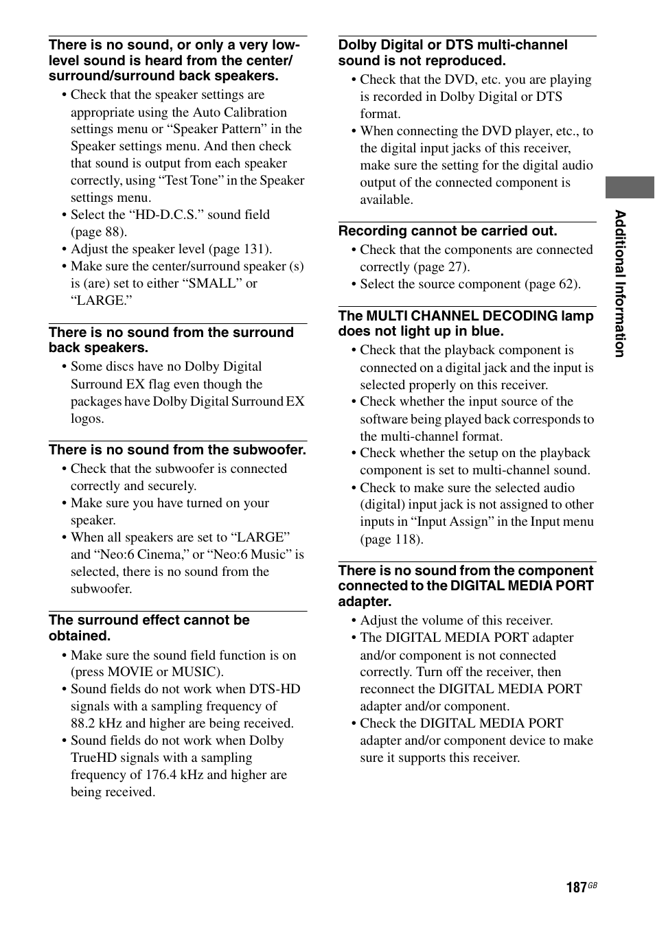 Sony STR-DA5500ES User Manual | Page 187 / 198