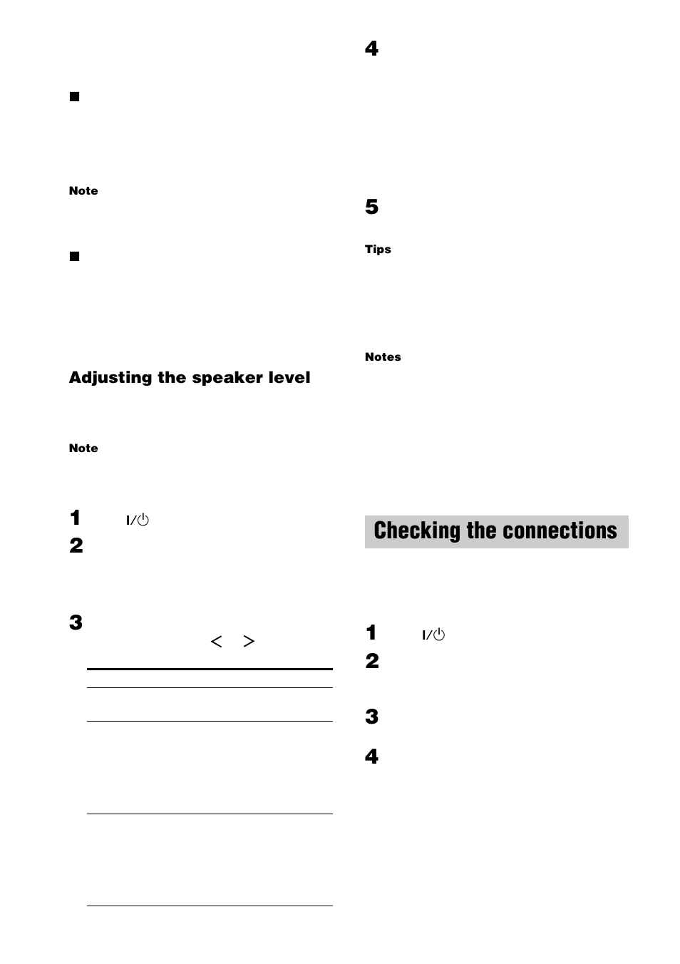 Checking the connections | Sony STR-DE1075 User Manual | Page 22 / 56
