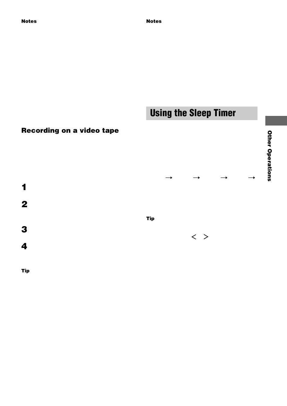 Using the sleep timer | Sony STR-DE1075 User Manual | Page 39 / 56