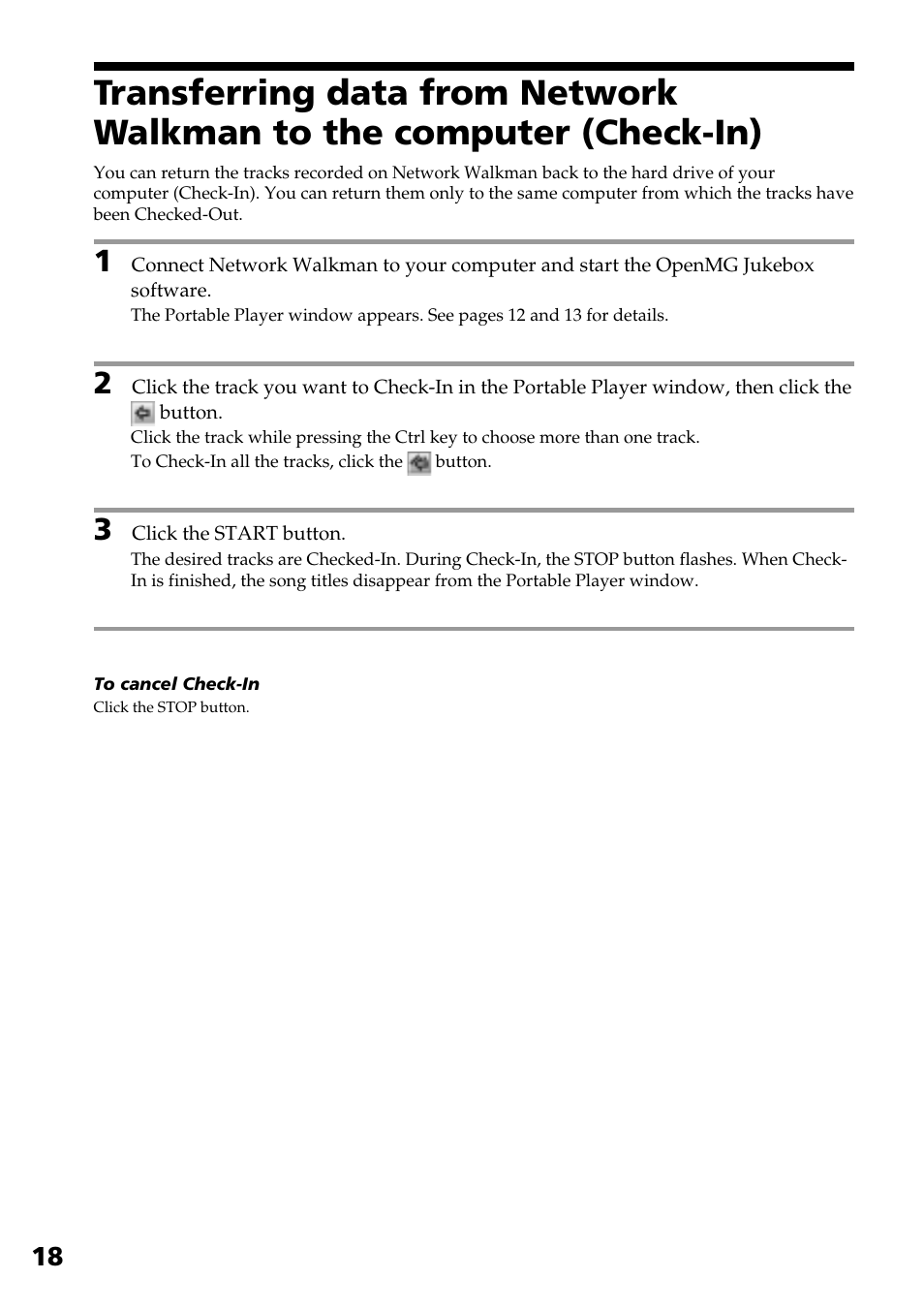 Sony NW-E2 User Manual | Page 18 / 36