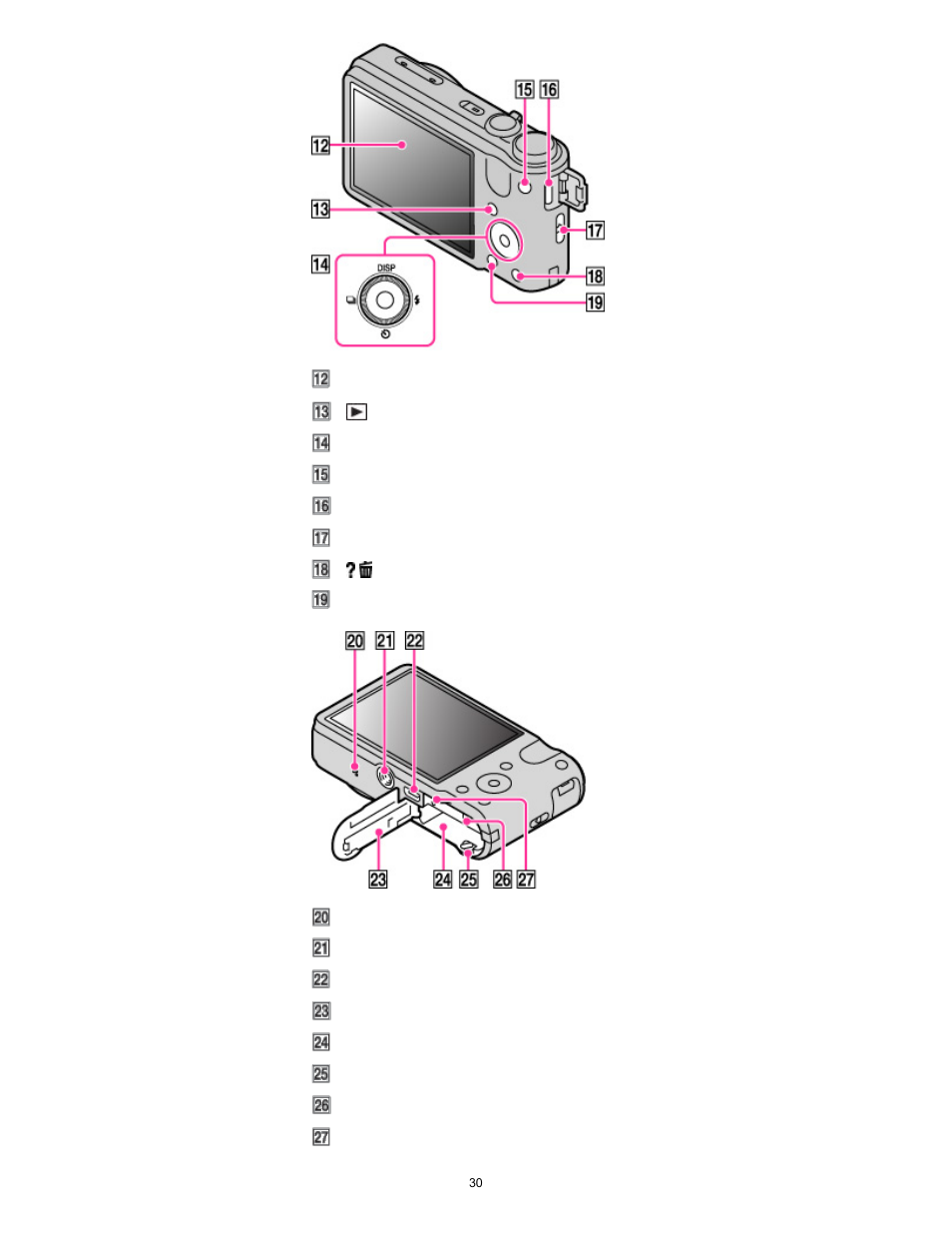 Sony DSC-HX7V User Manual | Page 30 / 271