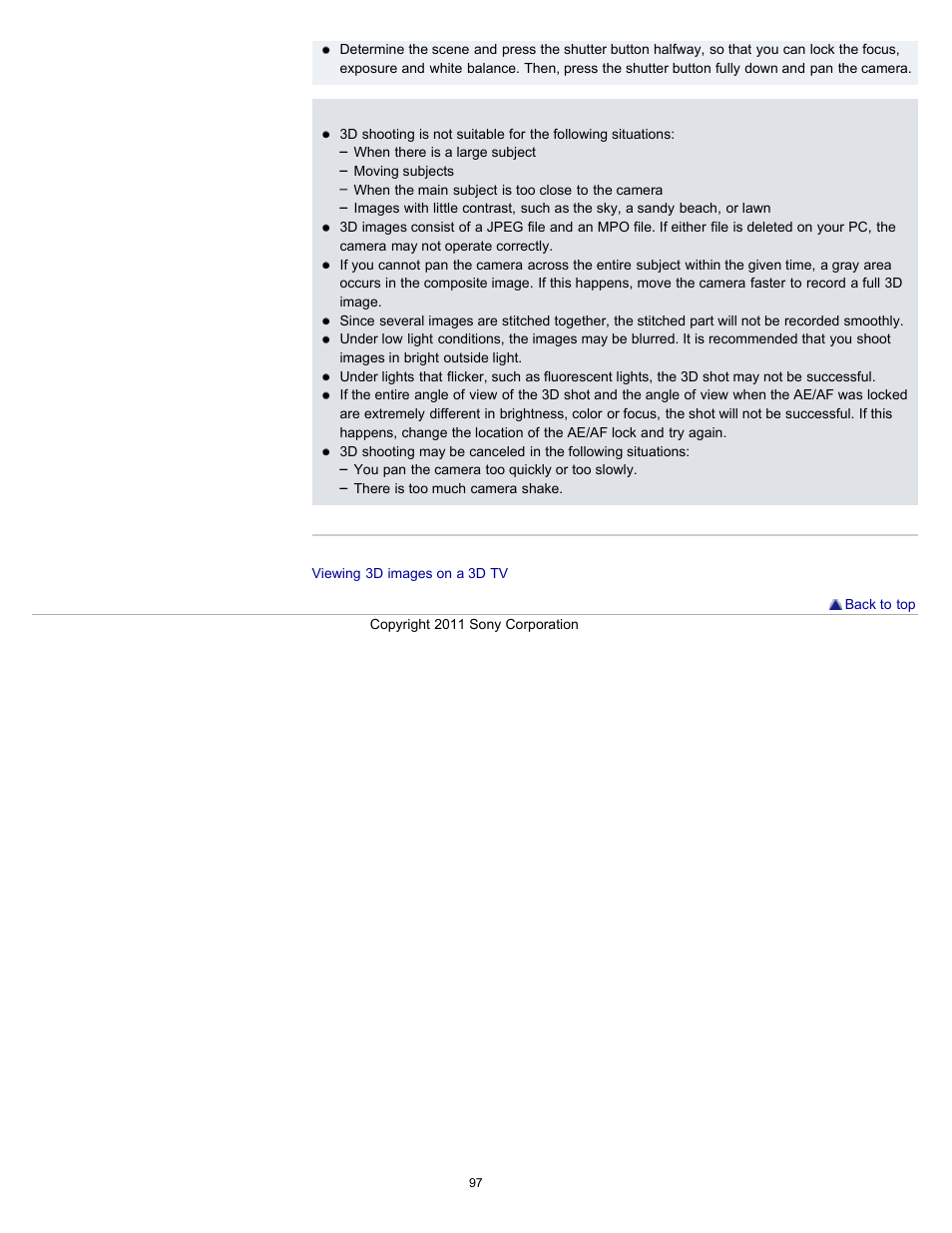 Sony DSC-HX7V User Manual | Page 97 / 271