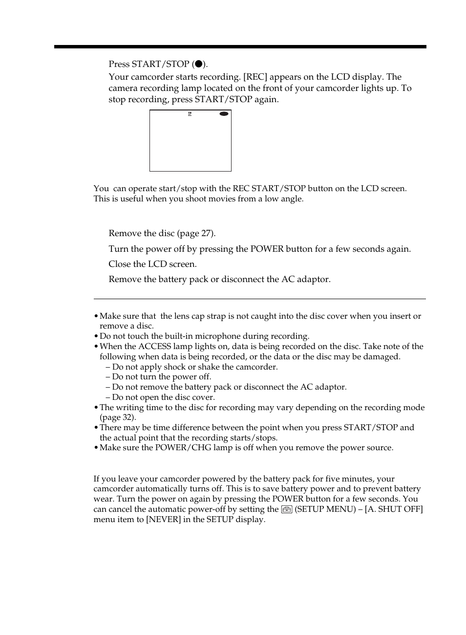 Sony DCR-DVD101 User Manual | Page 30 / 148
