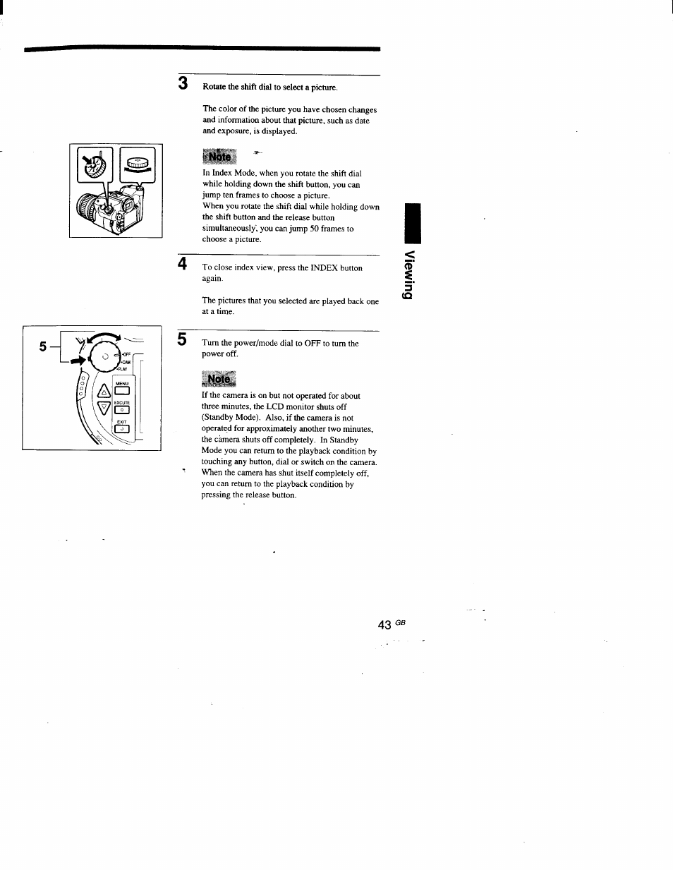 Note | Sony DSC-D700 User Manual | Page 43 / 118