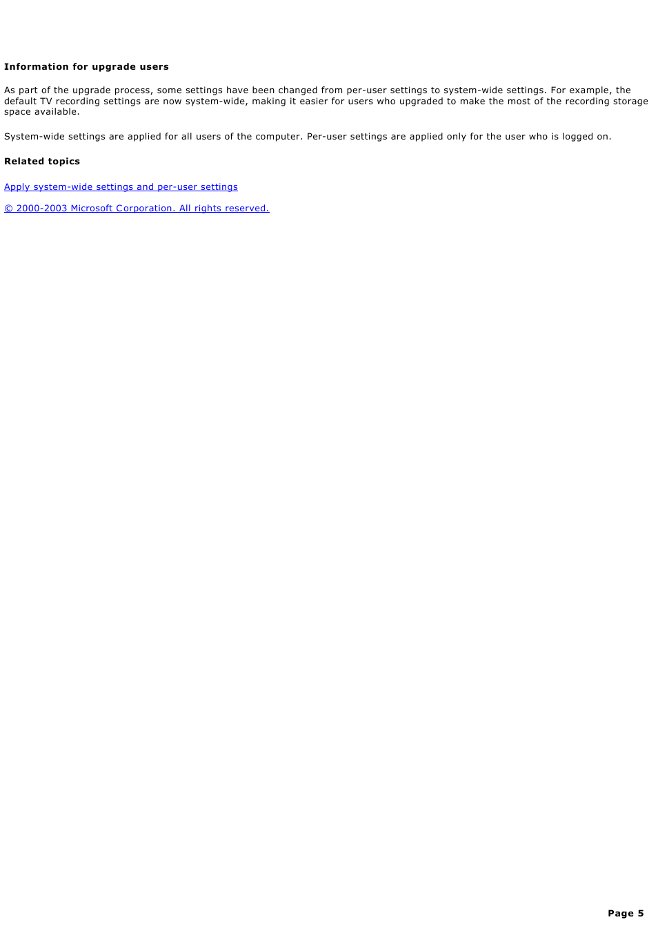 Information for upgrade users | Sony PCV-RZ44G User Manual | Page 5 / 459