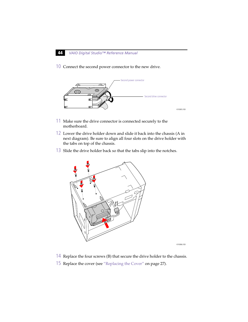 Sony PCV-R553DS User Manual | Page 58 / 122