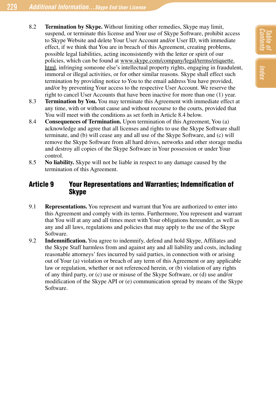 Sony COM-1 User Manual | Page 229 / 252
