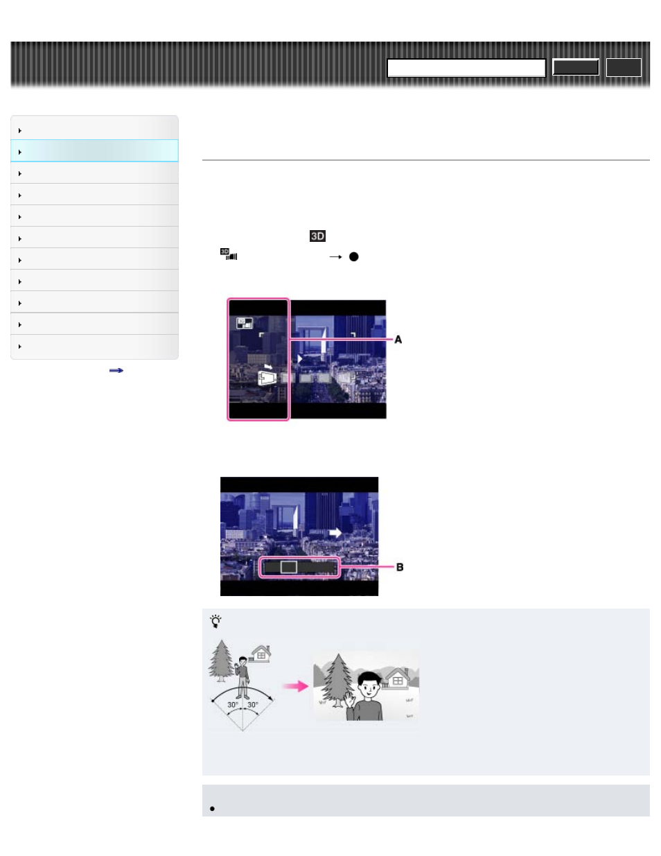 Sweep multi angle, Cyber-shot user guide | Sony DSC-HX10V User Manual | Page 64 / 273