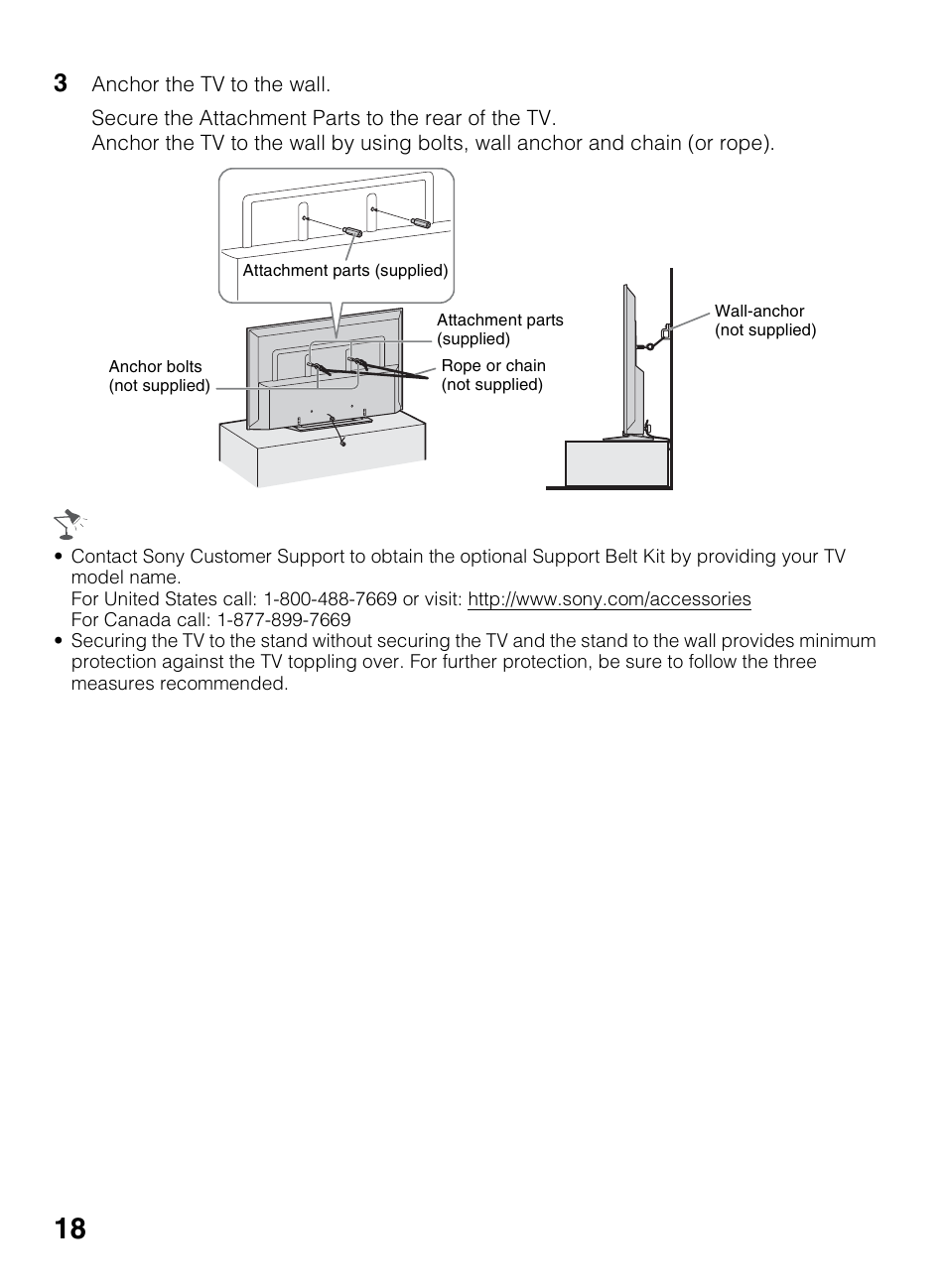 Sony KDL-50R450A User Manual | Page 18 / 68