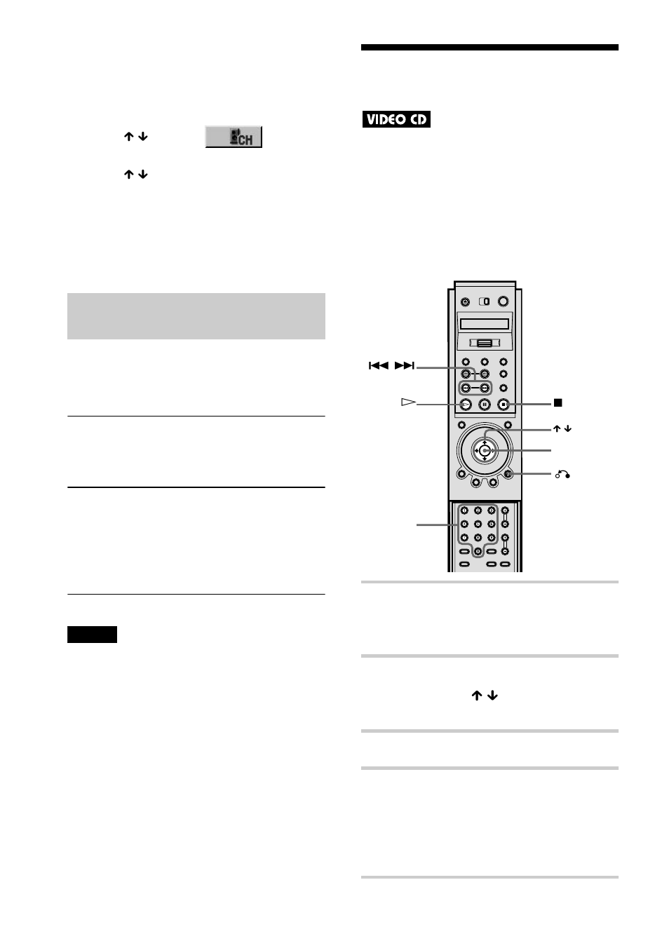 Playing video cds with pbc functions | Sony DVP-NS900V User Manual | Page 42 / 108