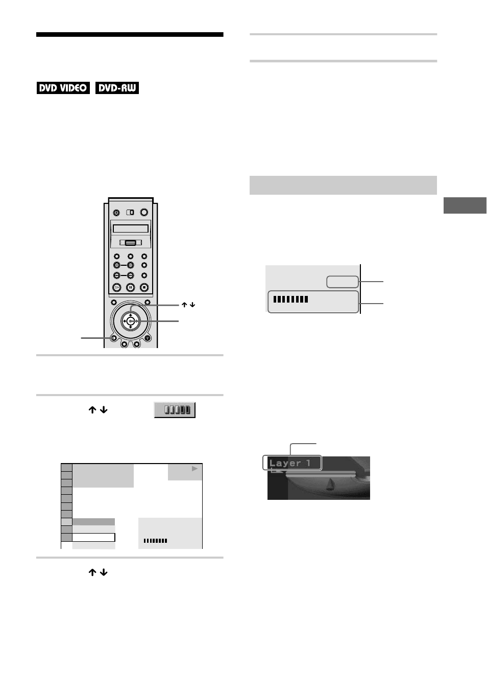 Checking the play information (advanced), Checking the play information | Sony DVP-NS900V User Manual | Page 57 / 108