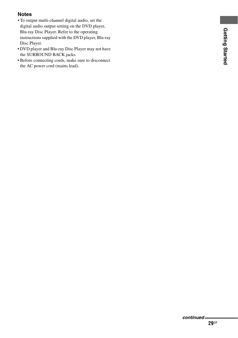 Sony STR-DA4600ES User Manual | Page 29 / 170