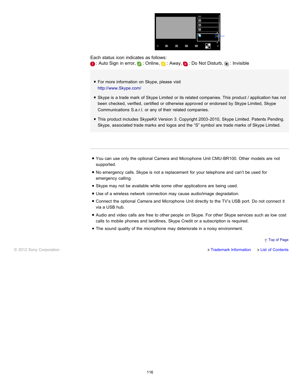 Sony XBR-65HX950 User Manual | Page 116 / 194