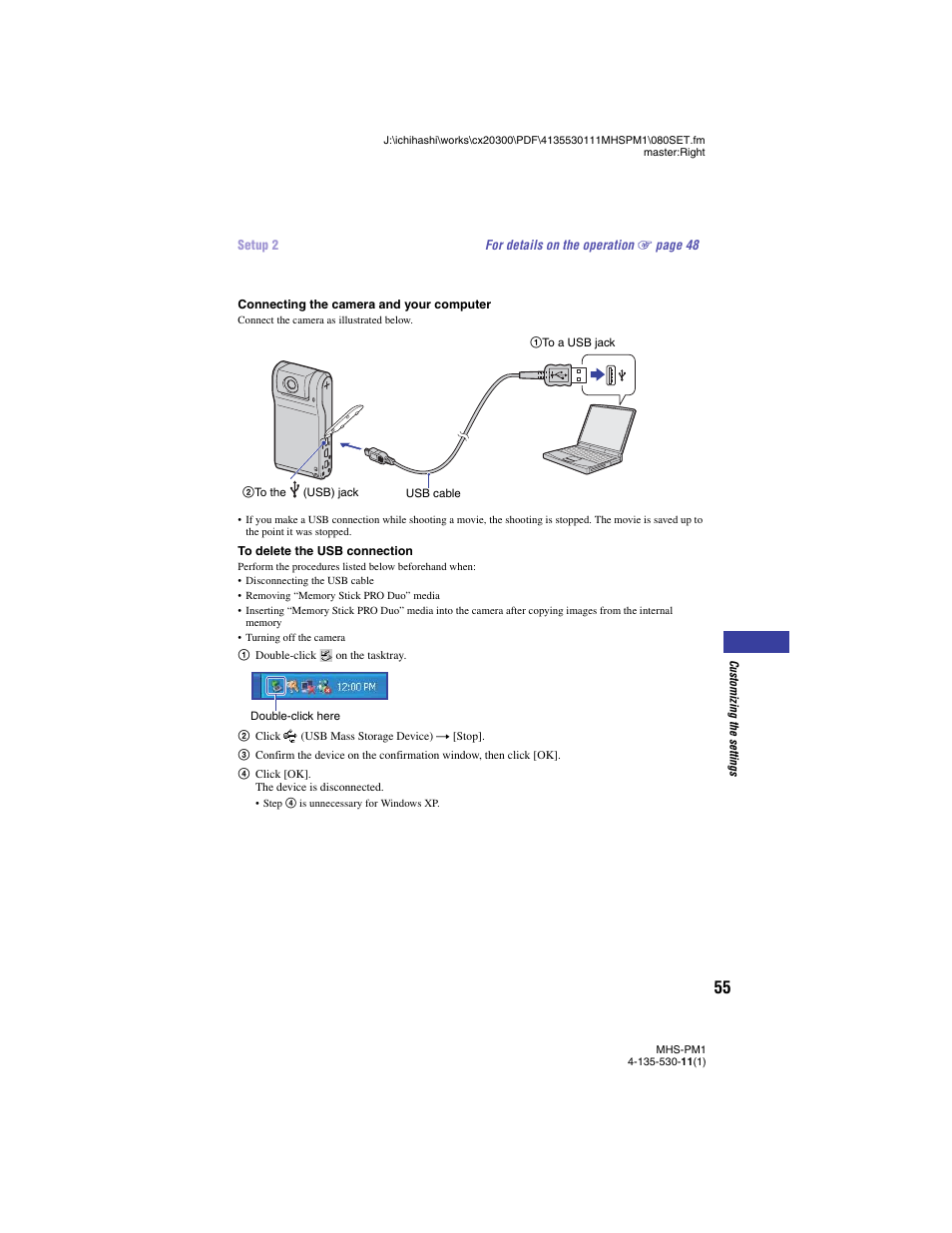 K (55) | Sony bloggie  MHS-PM1 User Manual | Page 55 / 75