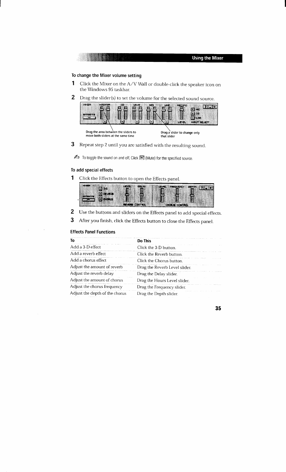 To do this | Sony PCV-230 User Manual | Page 43 / 164