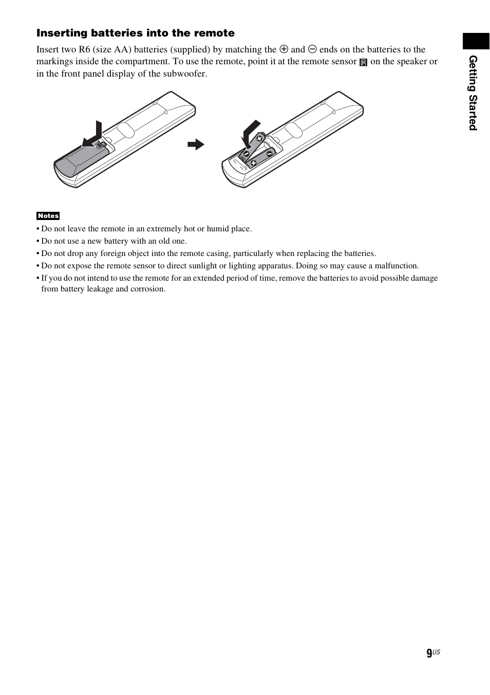 Sony HT-CT500 User Manual | Page 9 / 340