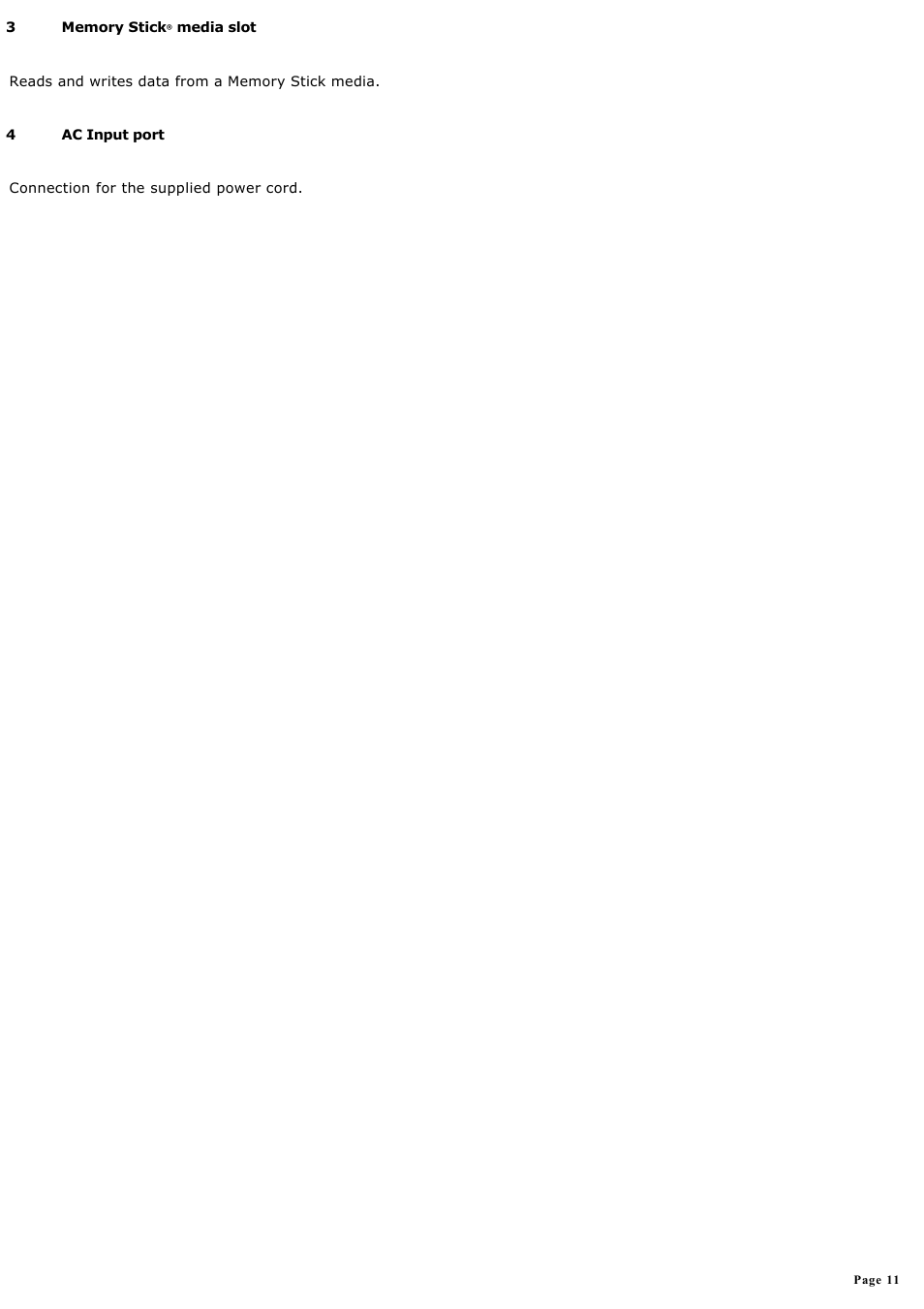 Sony PCV-W30 User Manual | Page 11 / 74