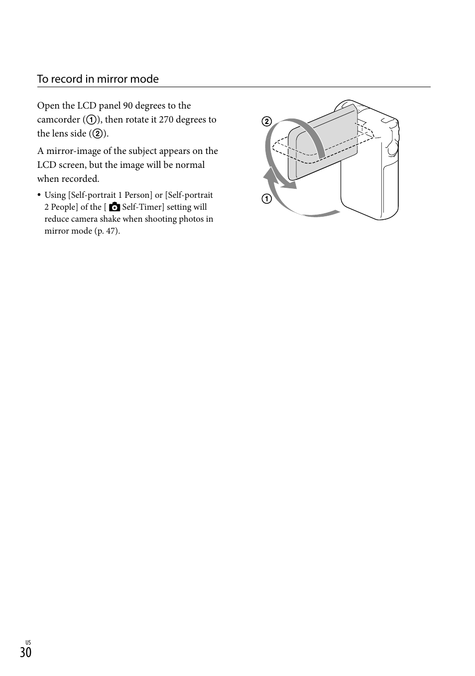 Sony HDR-GW77V User Manual | Page 30 / 199