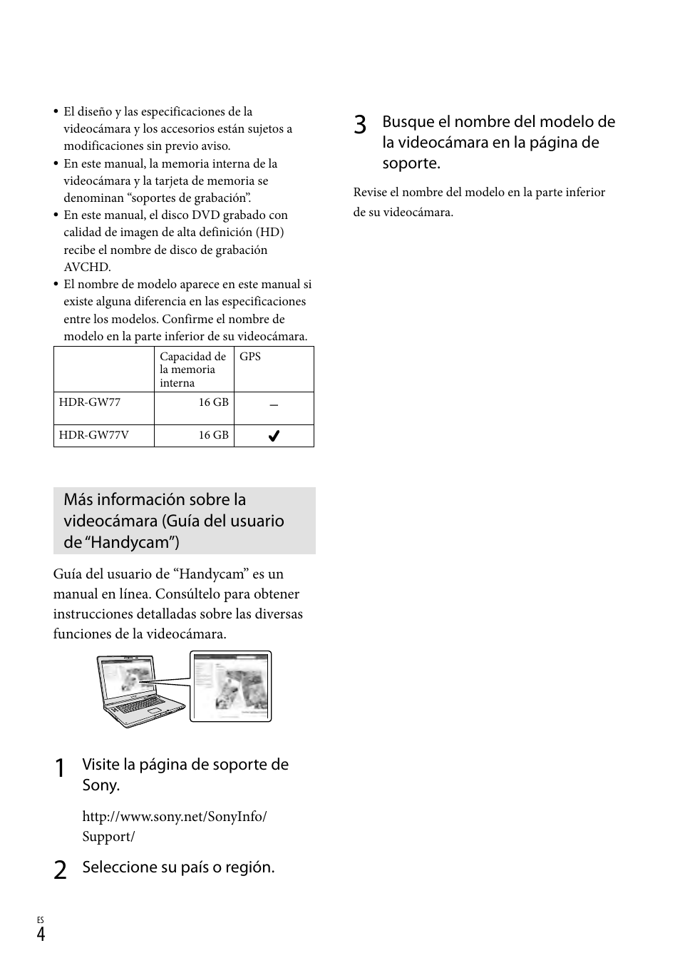 Sony HDR-GW77V User Manual | Page 68 / 199