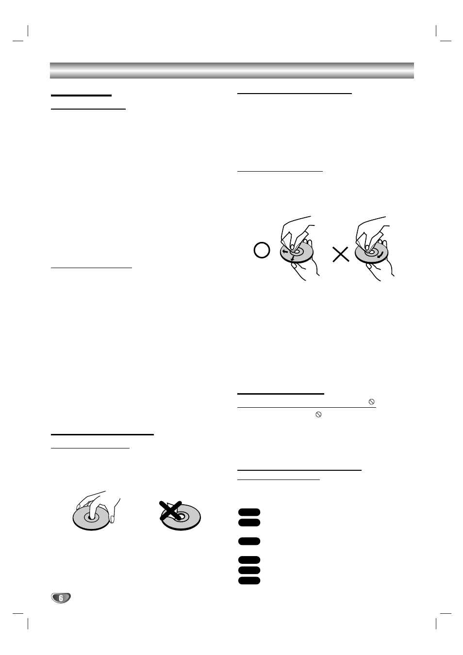 Antes del funcionamiento (continuación), Precauciones, Notas sobre los discos | Sobre los símbolos | Sony DAV-SB100 User Manual | Page 84 / 157