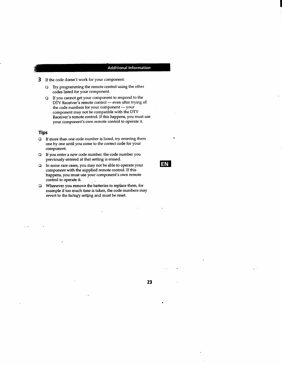 Sony DTR-HD1 User Manual | Page 23 / 54