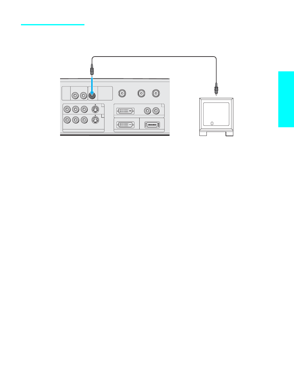 Sub woofer, Setup | Sony KE-42XBR900 User Manual | Page 49 / 112