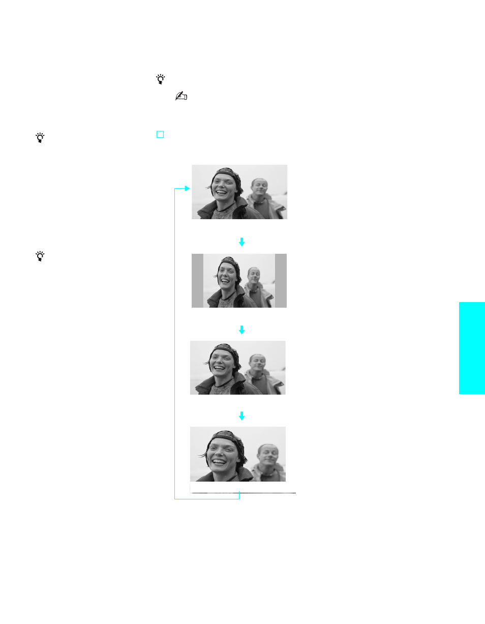 Using wide mode, Features | Sony KE-42XBR900 User Manual | Page 63 / 112