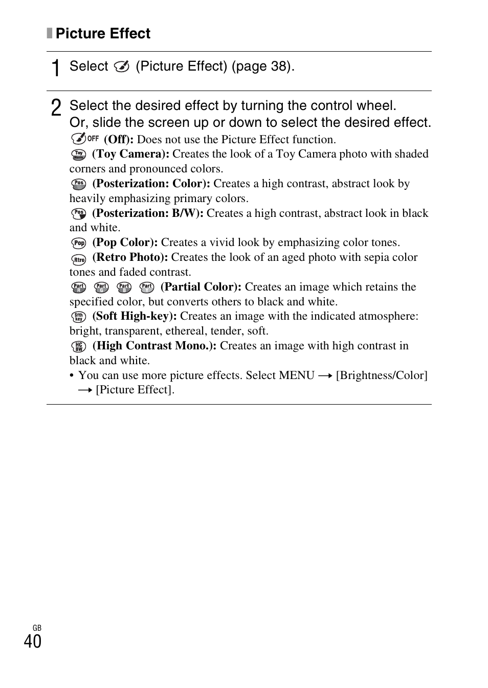 Sony NEX-5NK User Manual | Page 40 / 94