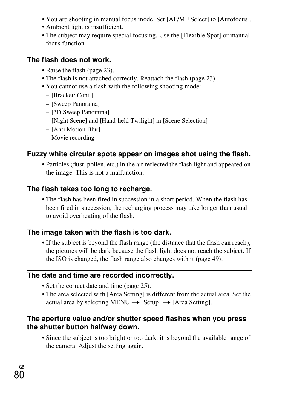 Sony NEX-5NK User Manual | Page 80 / 94