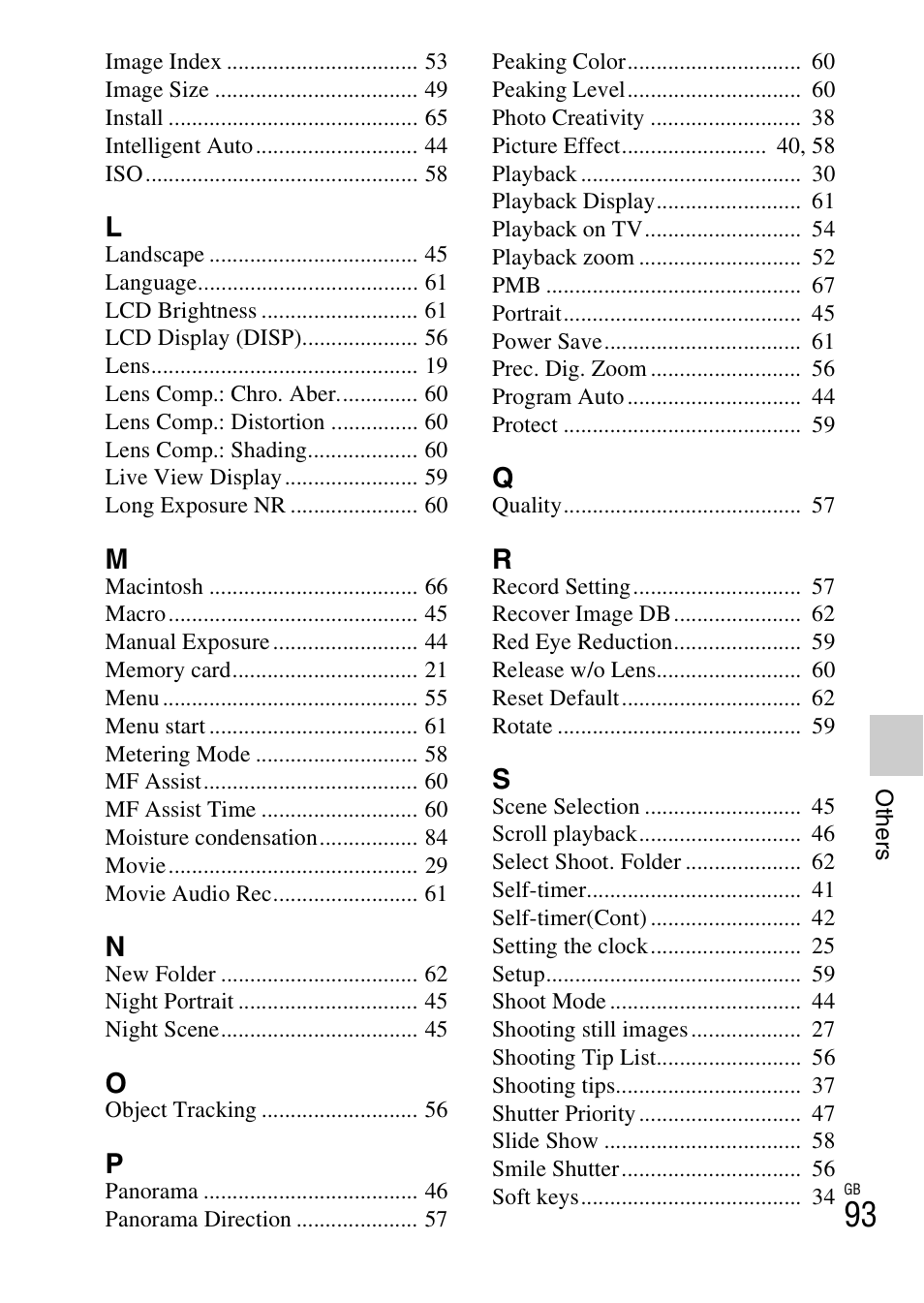 Sony NEX-5NK User Manual | Page 93 / 94