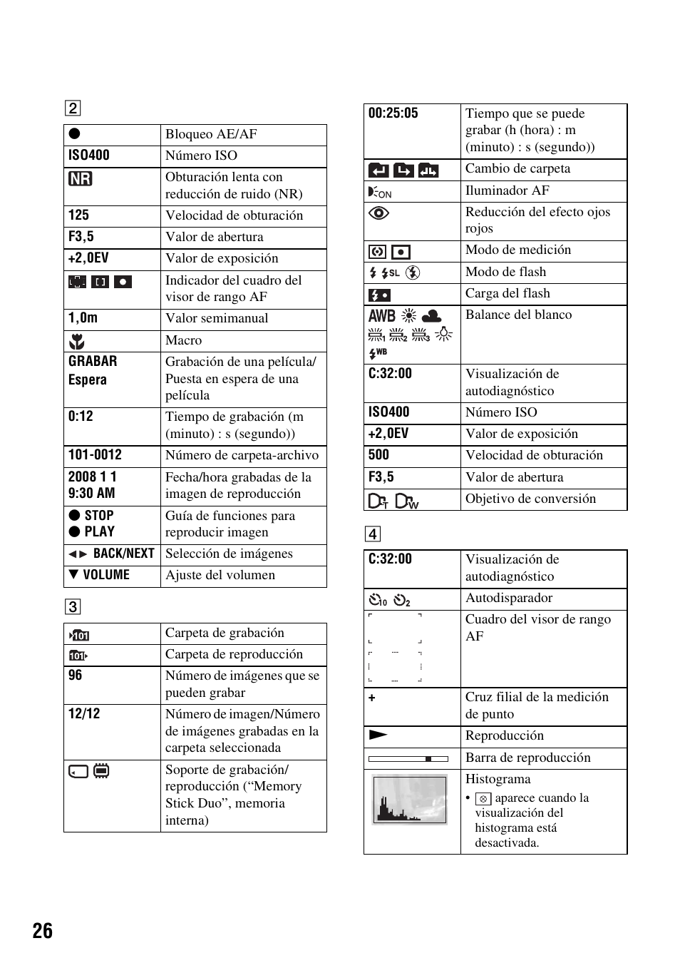 Sony DSC-W130 User Manual | Page 62 / 72