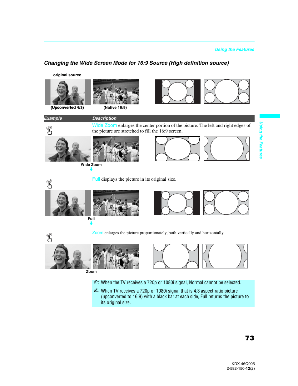 Sony KDX-46Q005 User Manual | Page 75 / 151