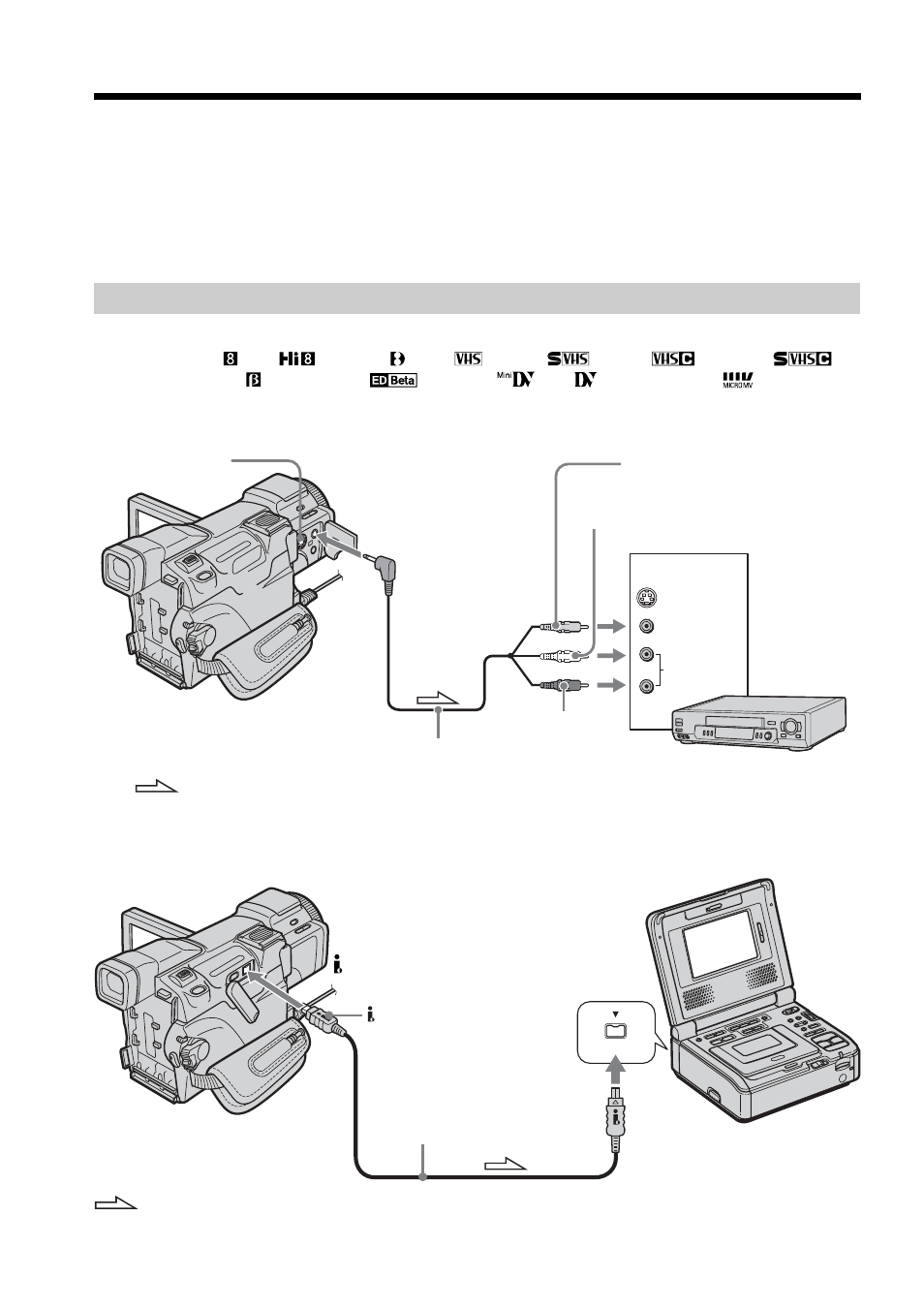 Editing, Dubbing a tape | Sony DCR-TRV70 User Manual | Page 78 / 220