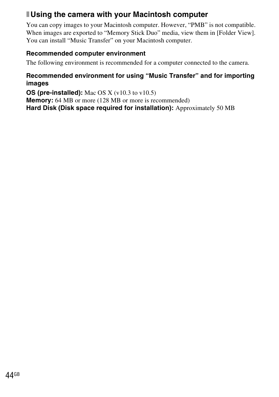 Sony DSC-WX1 User Manual | Page 44 / 120