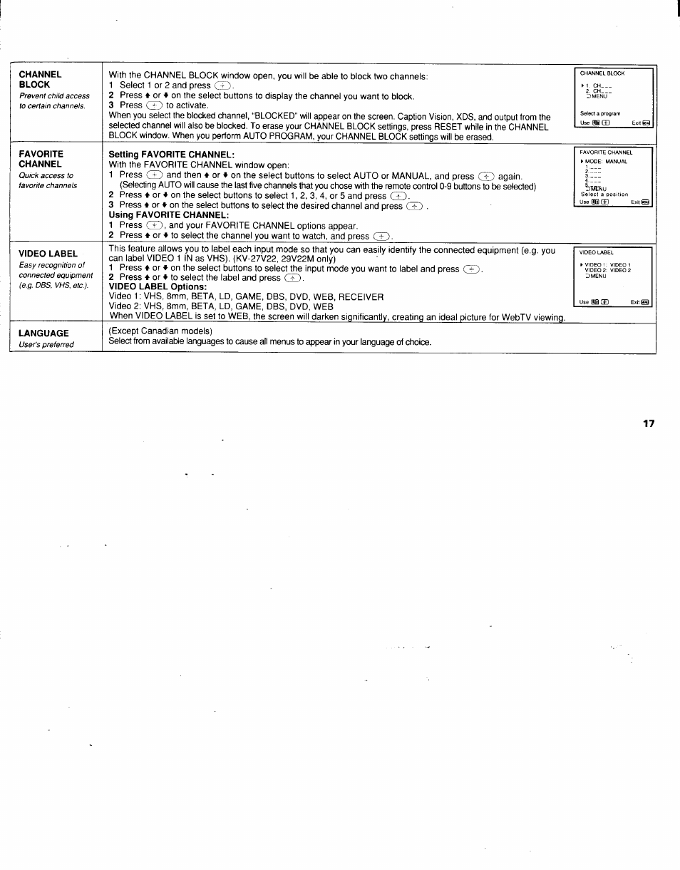 Sony KV-27V22 User Manual | Page 20 / 28