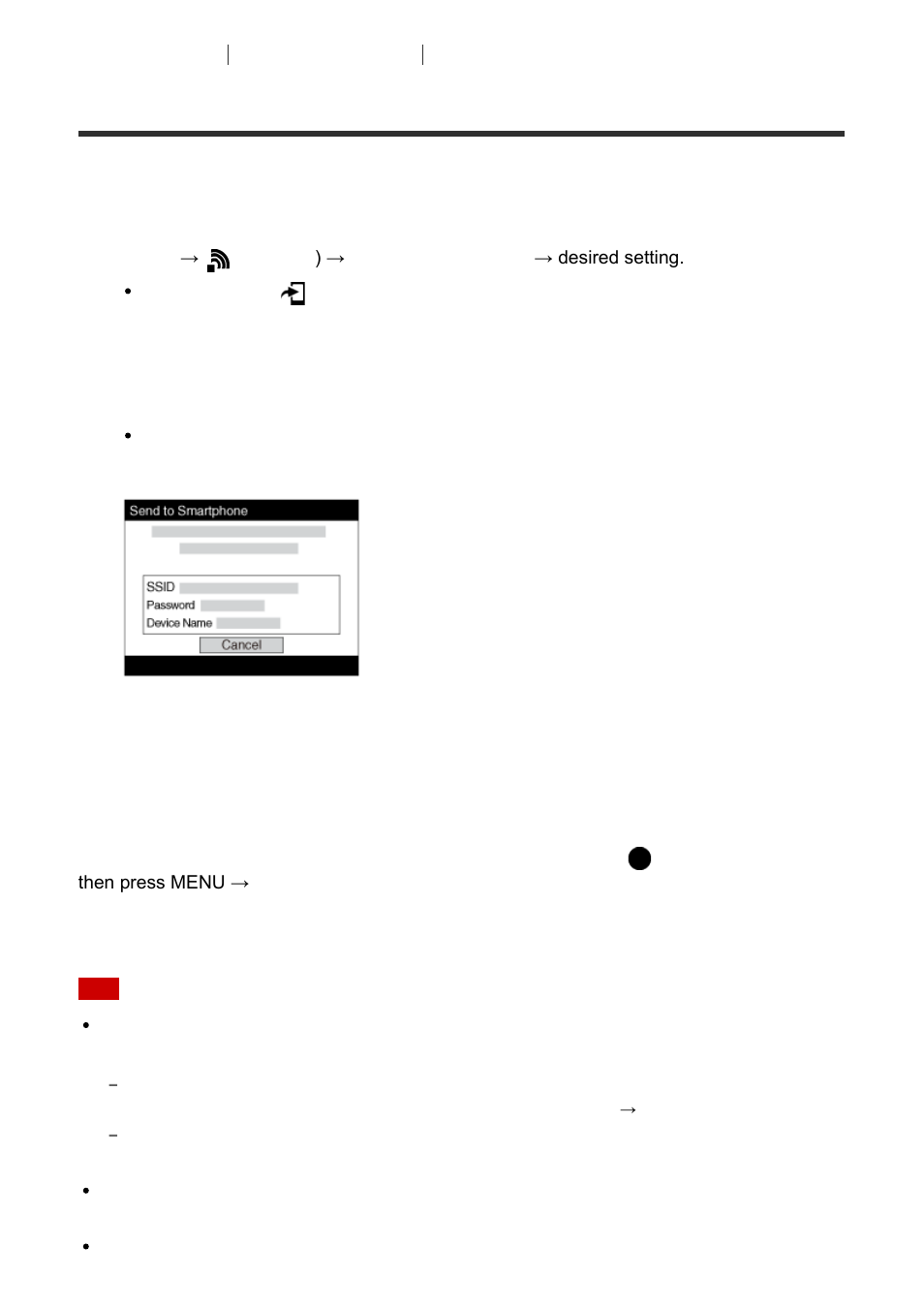 Send to smartphone | Sony DSC-RX100M3 User Manual | Page 158 / 214
