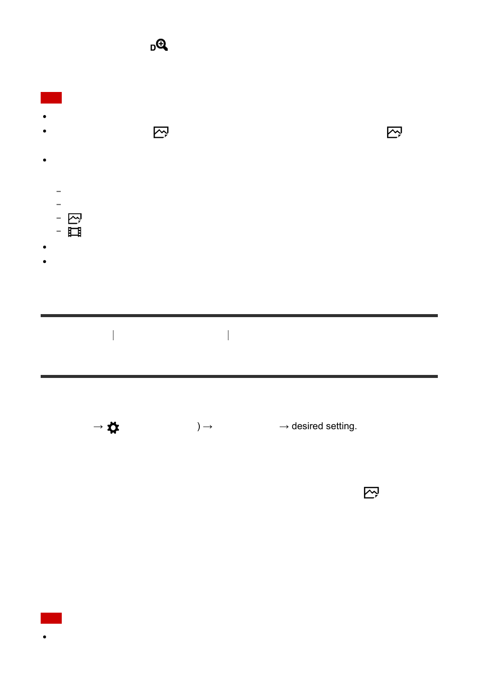 Zoom setting [40, Zoom setting | Sony DSC-RX100M3 User Manual | Page 59 / 214