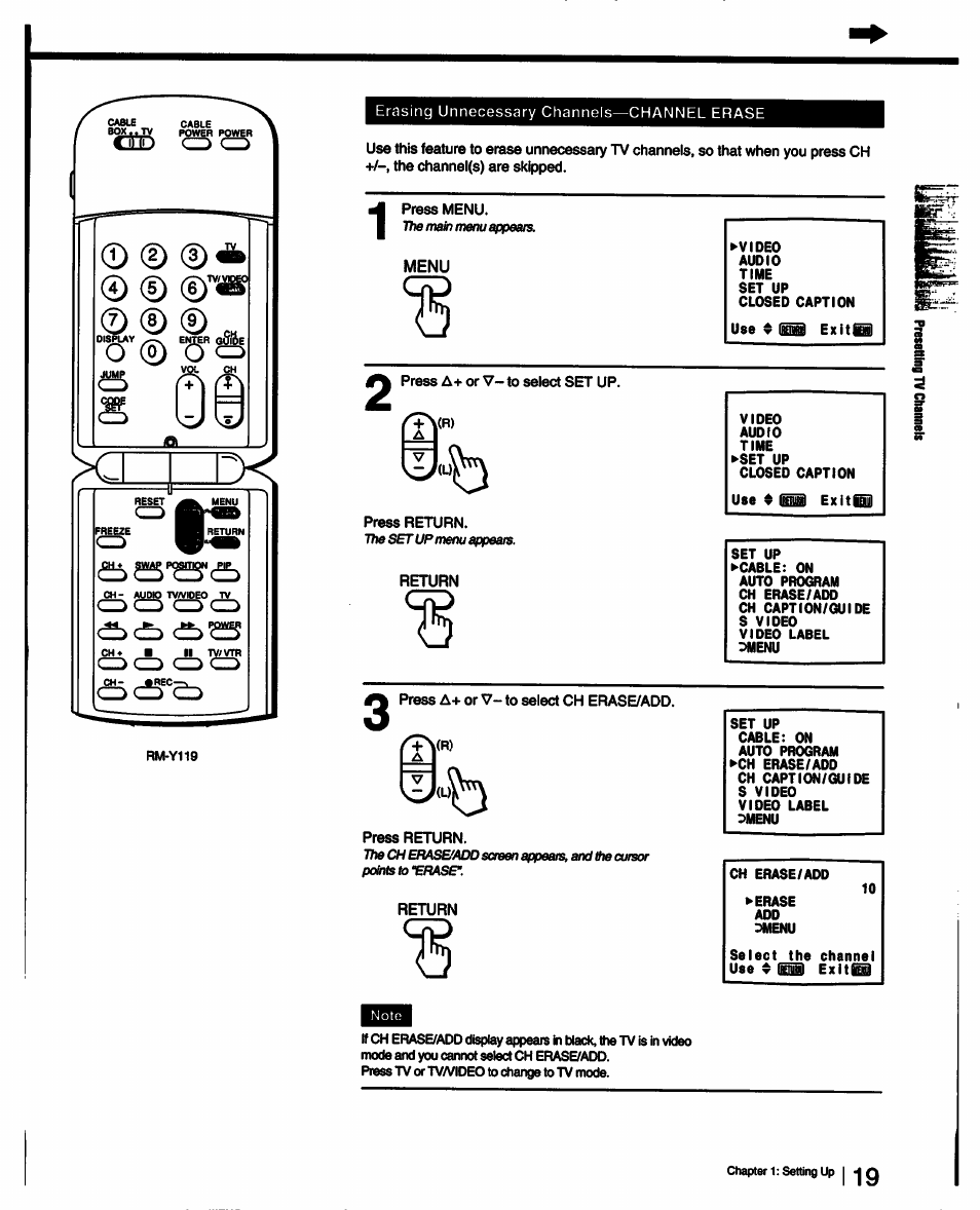 Ed cd | Sony KV-27V55 User Manual | Page 19 / 60