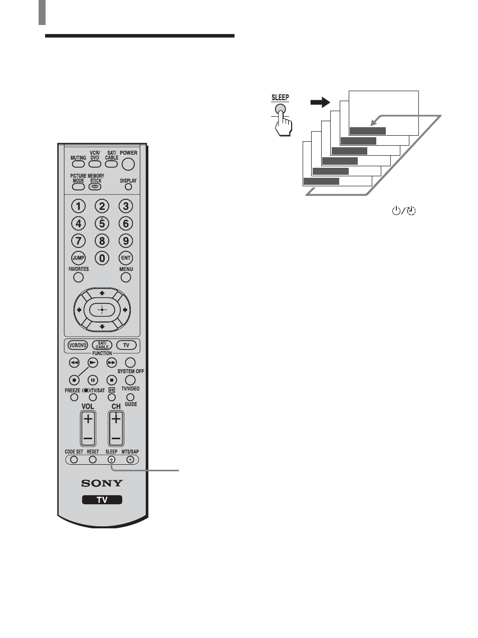 Turning off the tv automatically | Sony KLV-21SG2 User Manual | Page 50 / 80